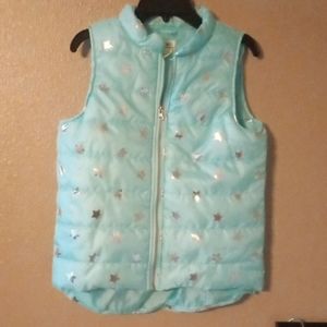 Super cut sky blue with sliver stars